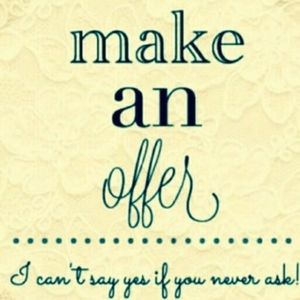 Reasonable offers welcome!